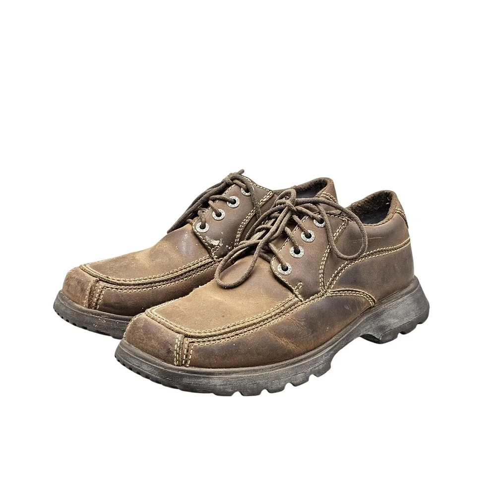 Bed Stu Shoes Men's Size 8 US 42 EU‎ VTG Brown Leather Chunky Sole Oxfords Shoes